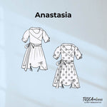 Schnittmuster Damen Kleid Anastasia Gr. 34-54 - Sewando