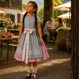 Schnittmuster Kinderdirndl Heidi Gr. 80-140