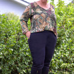 Schnittmuster schmale Hose, Slacks OLINDA (32-52) : - Sewando