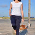 Schnittmuster schmale Hose, Slacks OLINDA (32-52) : - Sewando