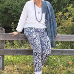 Schnittmuster schmale Hose, Slacks OLINDA (32-52) : - Sewando
