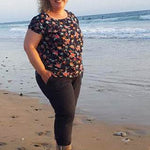 Schnittmuster schmale Hose, Slacks OLINDA (32-52) : - Sewando