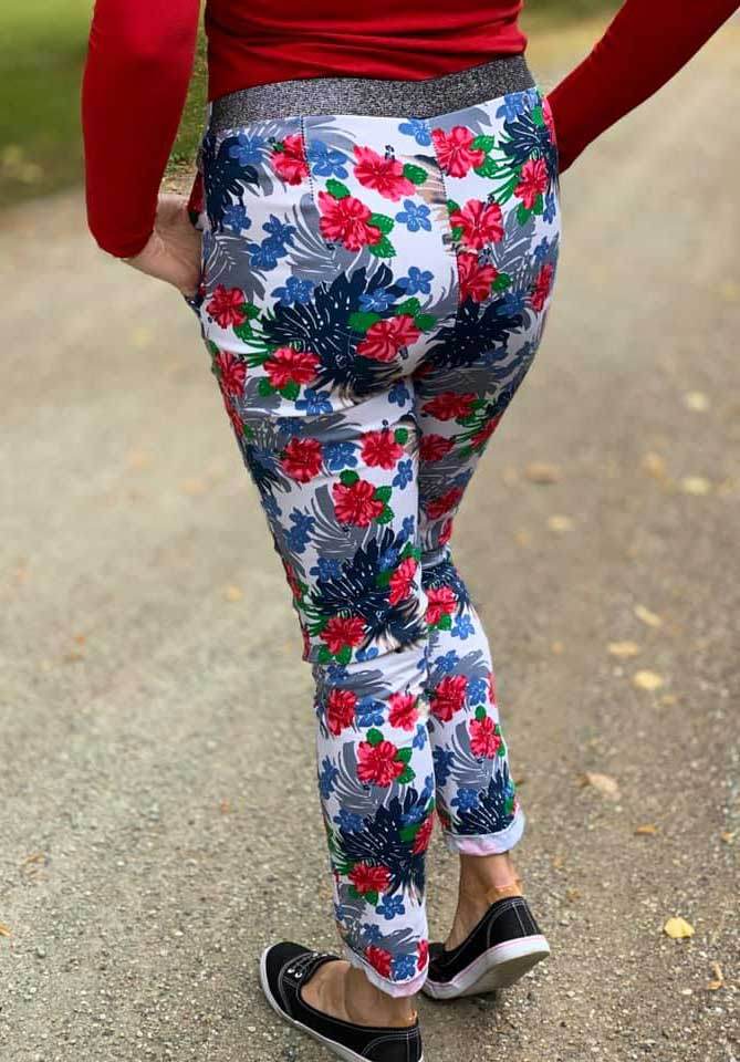 Schnittmuster schmale Hose, Slacks OLINDA (32-52) : - Sewando