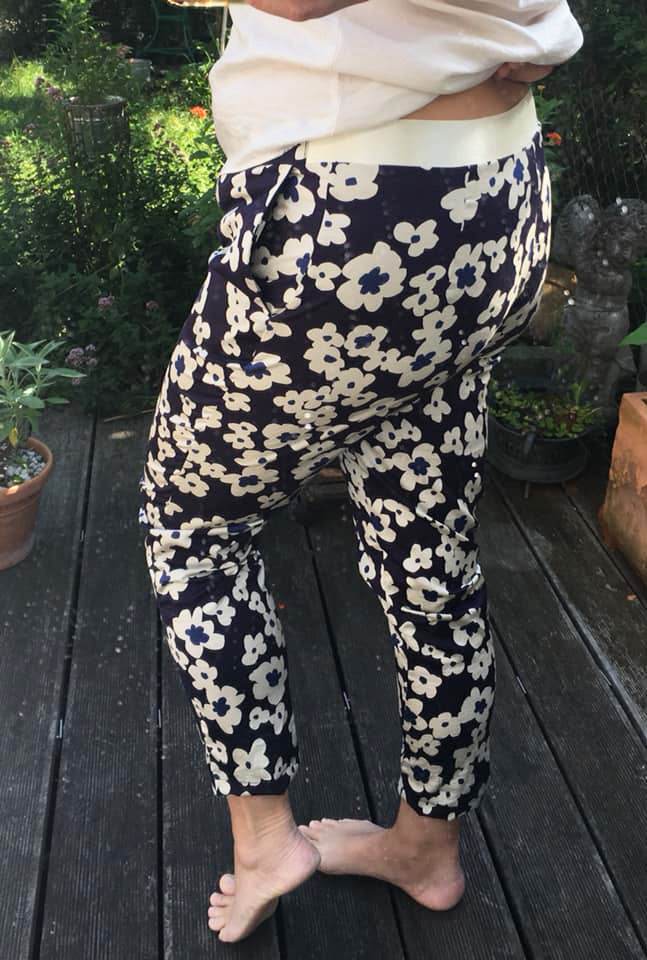 Schnittmuster schmale Hose, Slacks OLINDA (32-52) : - Sewando
