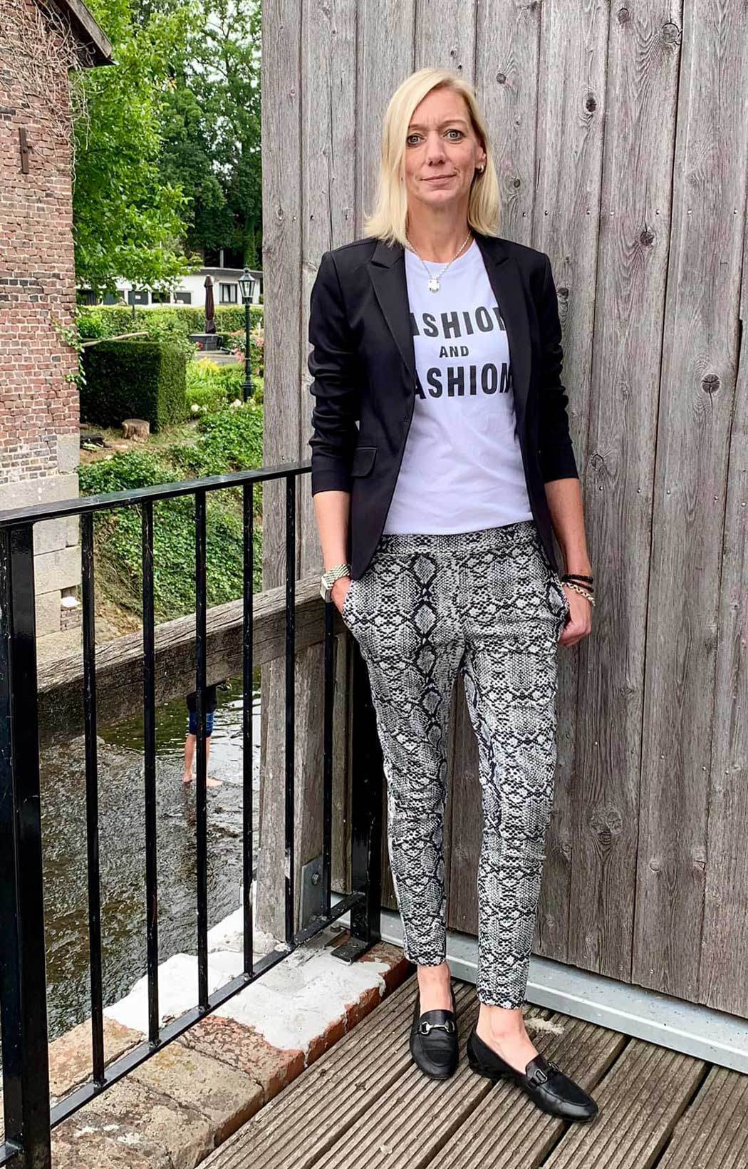 Schnittmuster schmale Hose, Slacks OLINDA (32-52) : - Sewando
