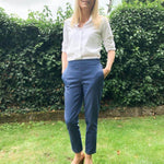 Schnittmuster schmale Hose, Slacks OLINDA (32-52) : - Sewando