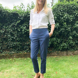 Schnittmuster schmale Hose, Slacks OLINDA (32-52) : - Sewando