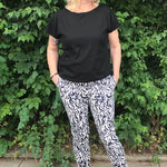 Schnittmuster schmale Hose, Slacks OLINDA (32-52) : - Sewando