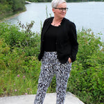 Schnittmuster schmale Hose, Slacks OLINDA (32-52) : - Sewando