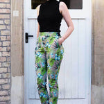 Schnittmuster schmale Hose, Slacks OLINDA (32-52) : - Sewando