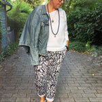 Schnittmuster schmale Hose, Slacks OLINDA (32-52) : - Sewando