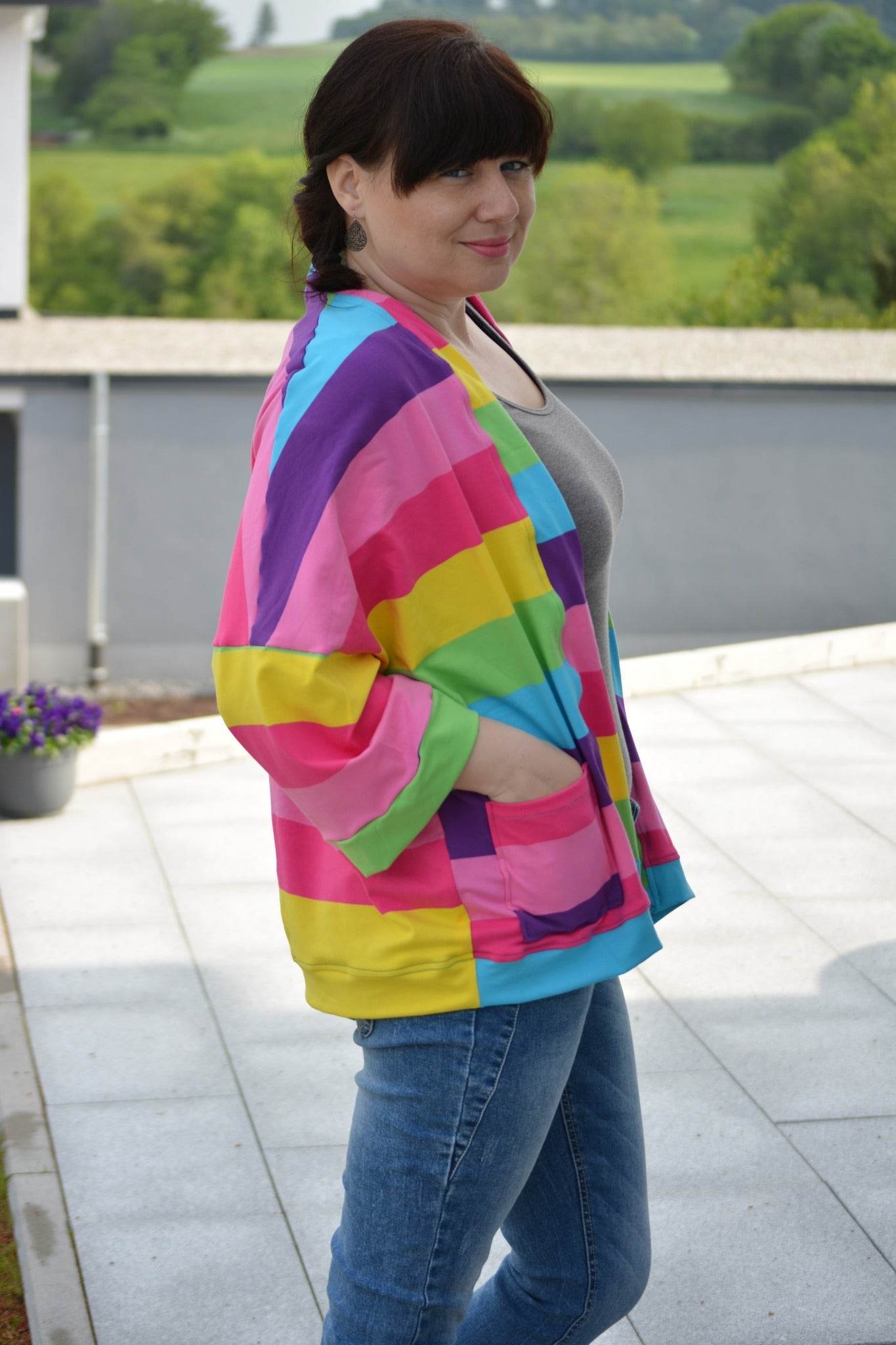 Schnittmuster Kimono Jacke ALVORADA (32-58) : - Sewando