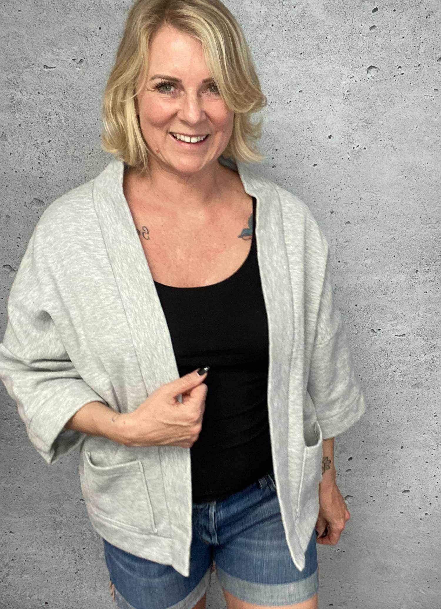 Schnittmuster Kimono Jacke ALVORADA (32-58) : - Sewando