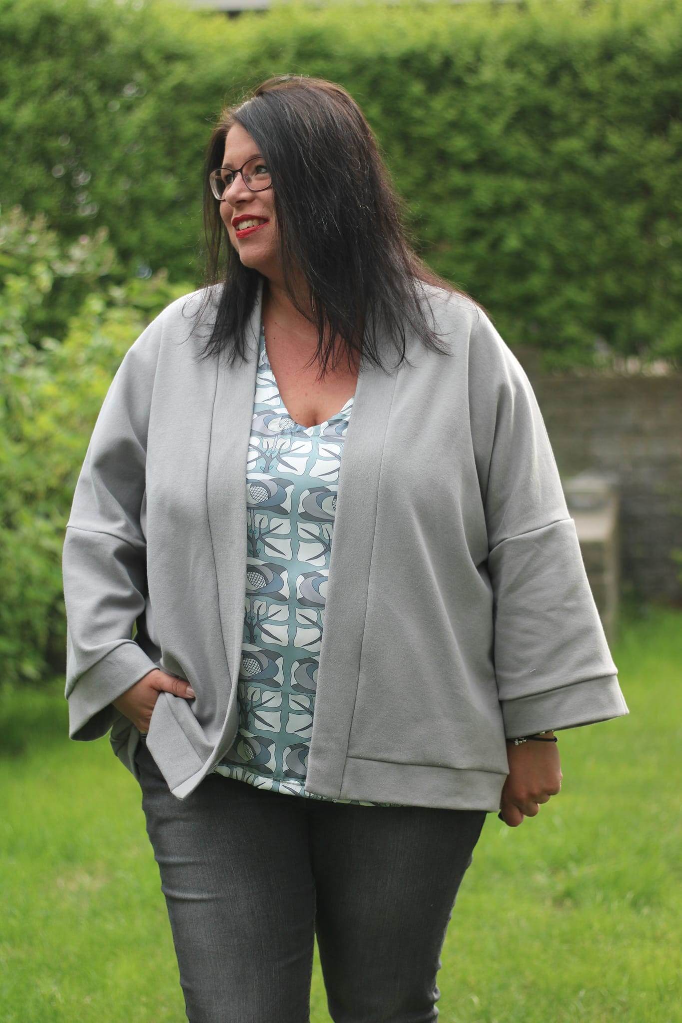 Schnittmuster Kimono Jacke ALVORADA (32-58) : - Sewando