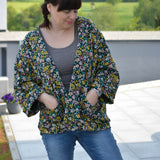Schnittmuster Kimono Jacke ALVORADA (32-58) : - Sewando