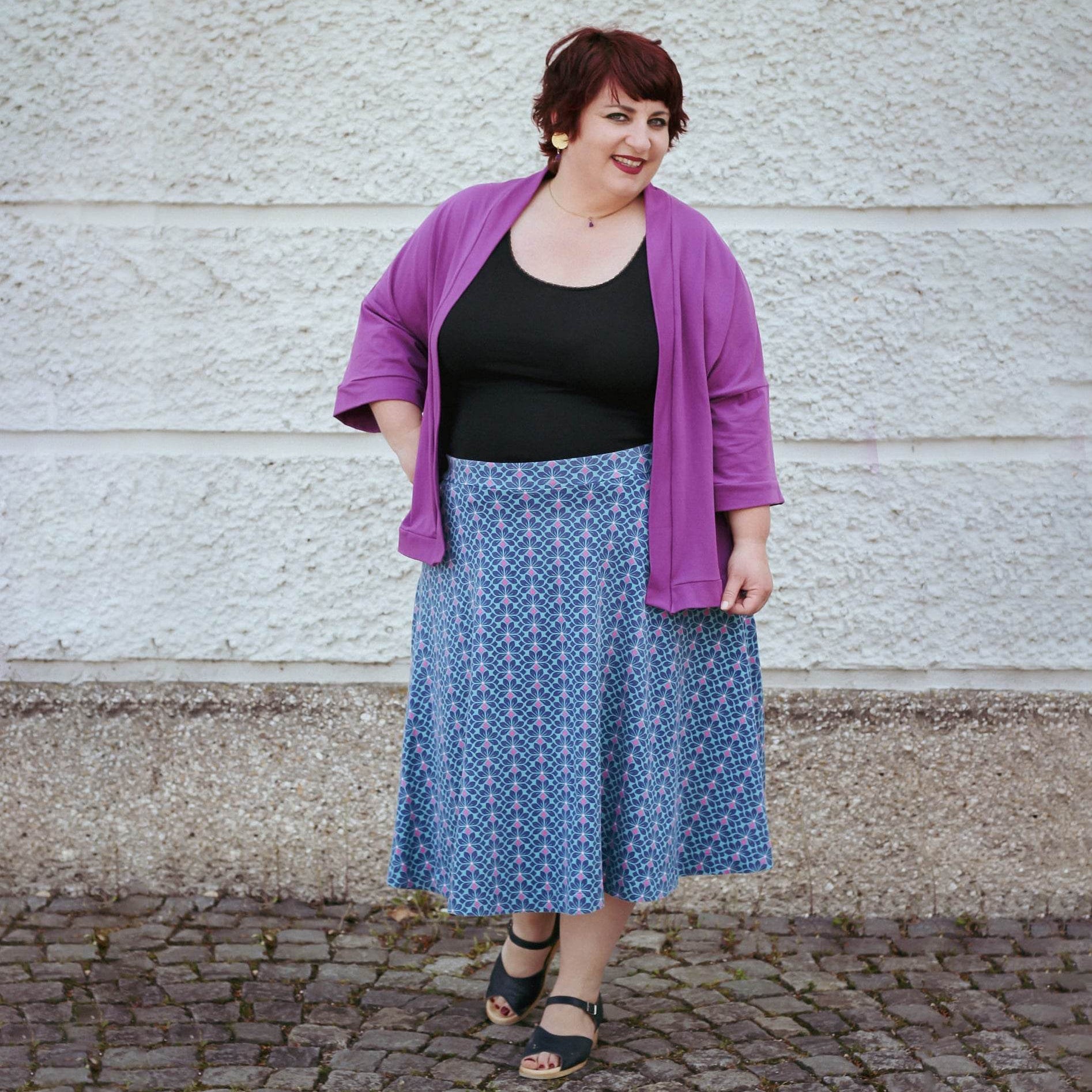 Schnittmuster Kimono Jacke ALVORADA (32-58) : - Sewando