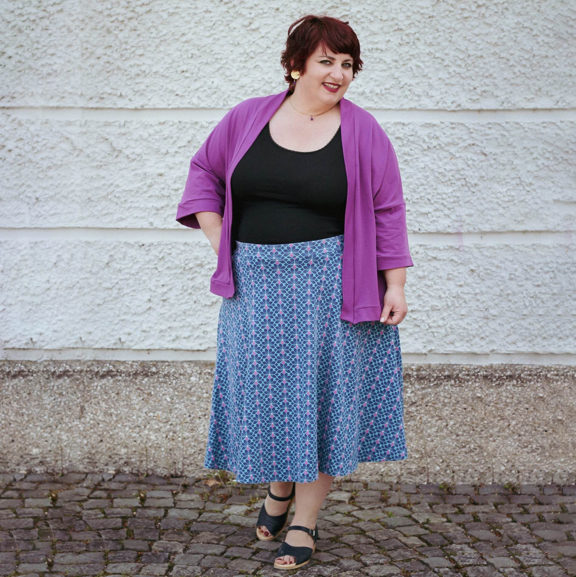 Schnittmuster Kimono Jacke ALVORADA (32-58) : - Sewando