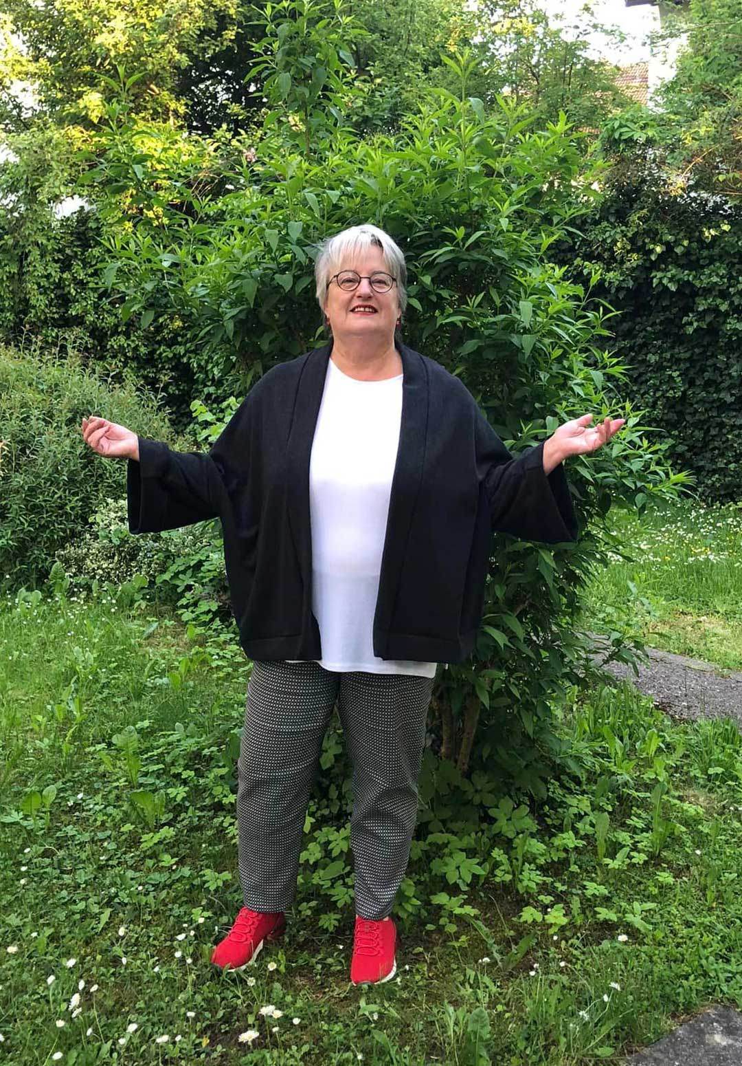 Schnittmuster Kimono Jacke ALVORADA (32-58) : - Sewando