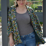 Schnittmuster Kimono Jacke ALVORADA (32-58) : - Sewando