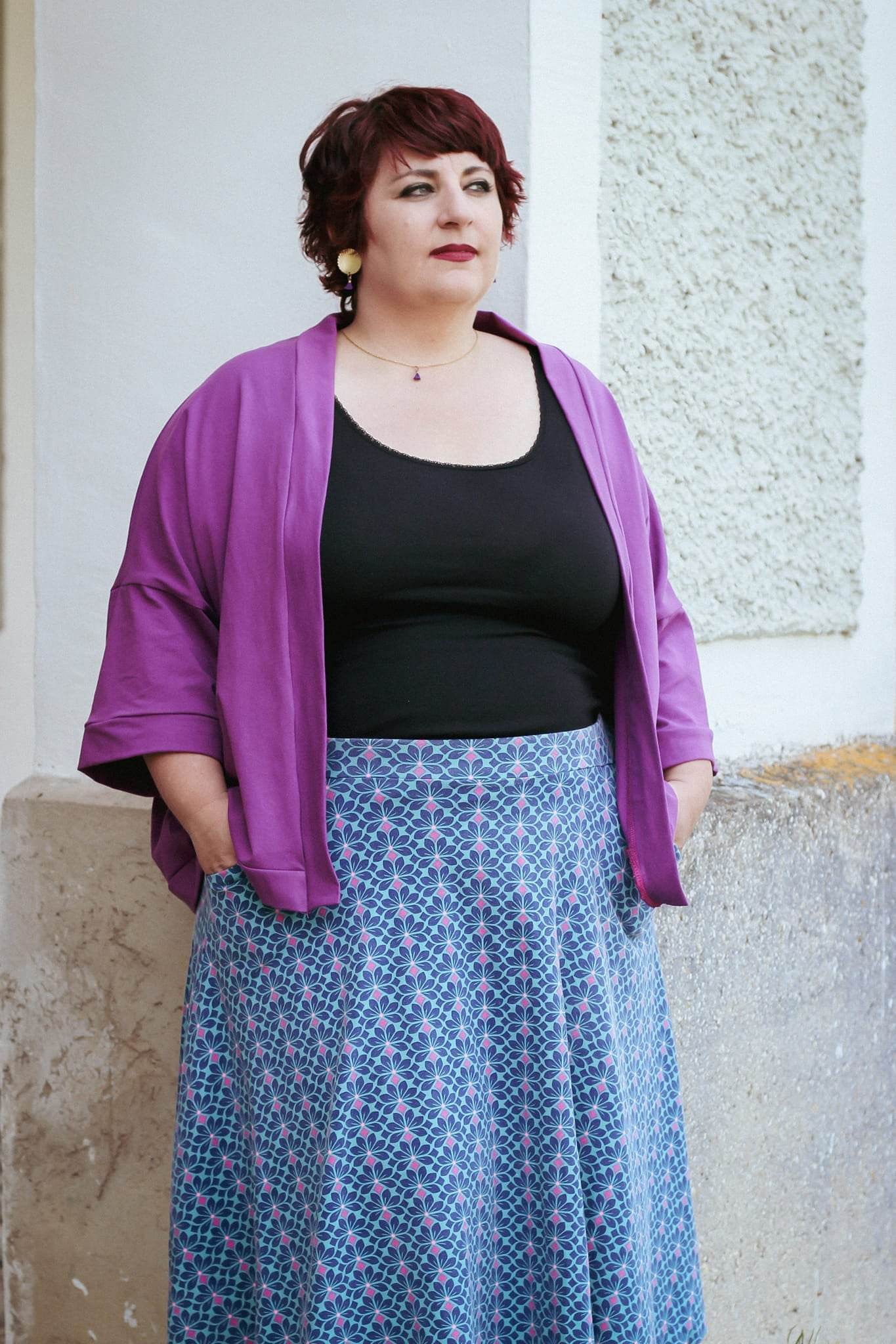 Schnittmuster Kimono Jacke ALVORADA (32-58) : - Sewando