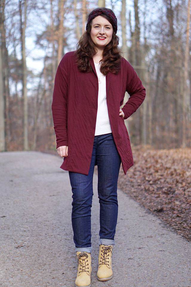 Schnittmuster Cardigan Strickjacke CARDIGA (34-56) : - Sewando
