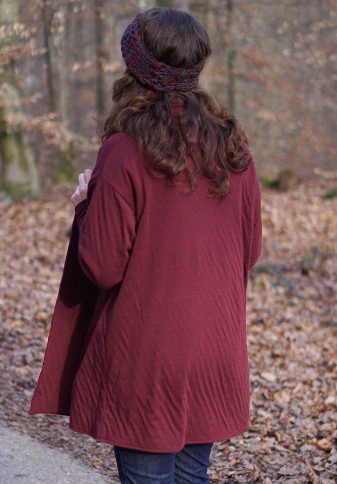 Schnittmuster Cardigan Strickjacke CARDIGA (34-56) : - Sewando