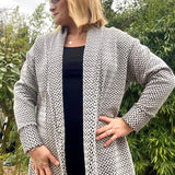 Schnittmuster Cardigan Strickjacke CARDIGA (34-56) : - Sewando