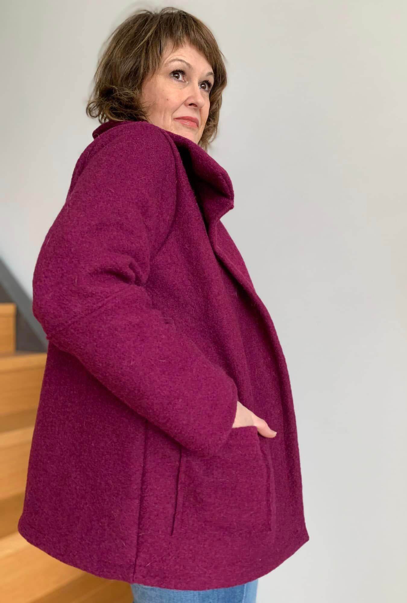 Schnittmuster Jacke, Wolljacke JACA (34-58) - Sewando