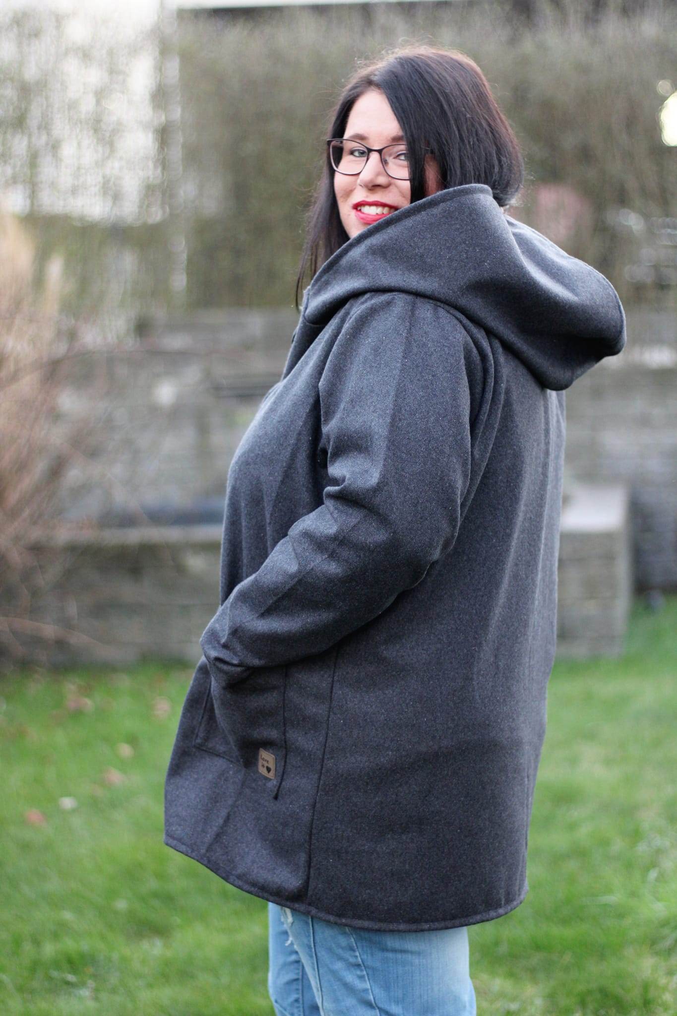 Schnittmuster Jacke, Wolljacke JACA (34-58) - Sewando