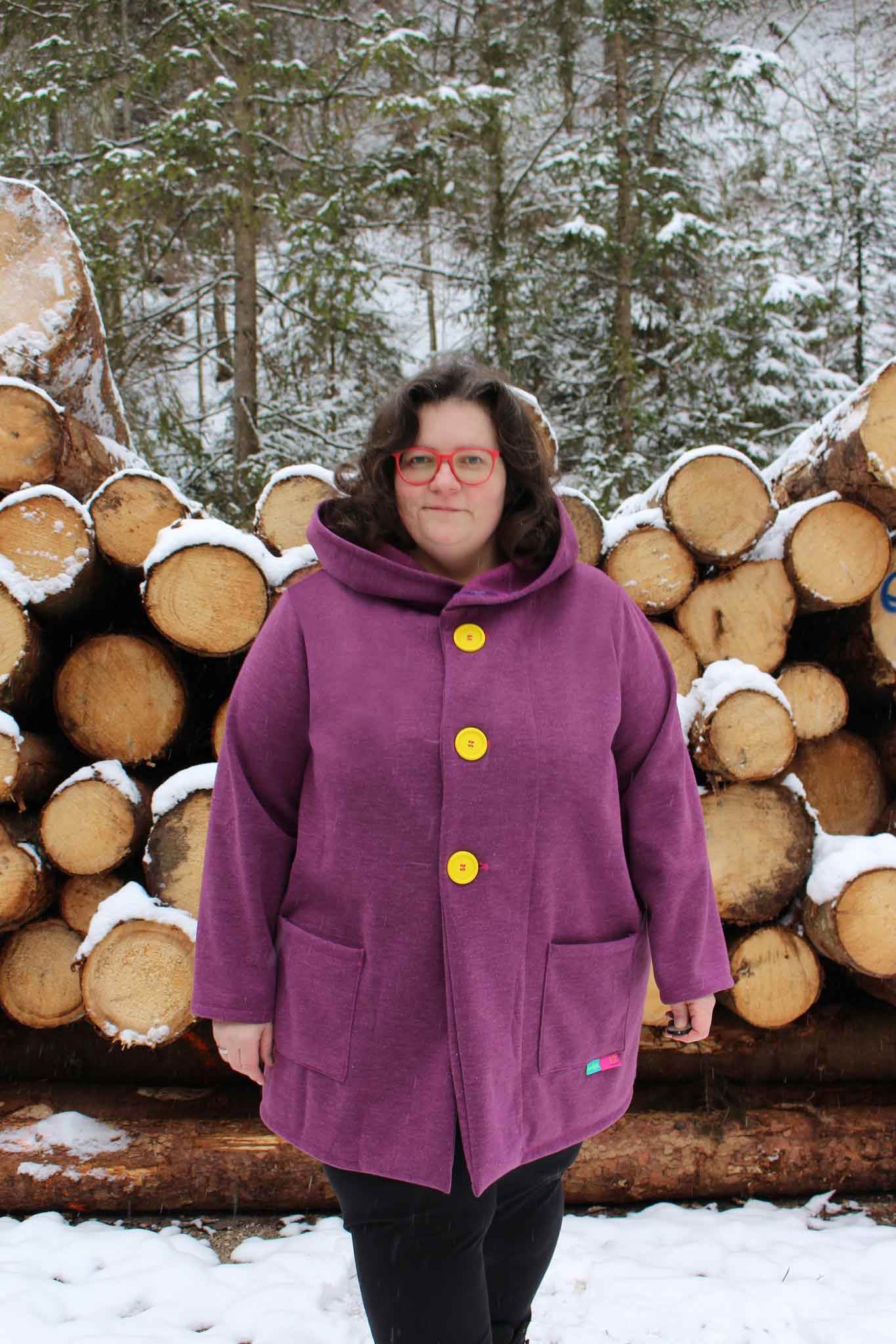 Schnittmuster Jacke, Wolljacke JACA (34-58) - Sewando
