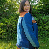 Schnittmuster Jeansjacke „Knopf und Kragen“ Damen Gr. 32 - 62 :