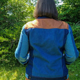 Schnittmuster Jeansjacke „Knopf und Kragen“ Damen Gr. 32 - 62 :