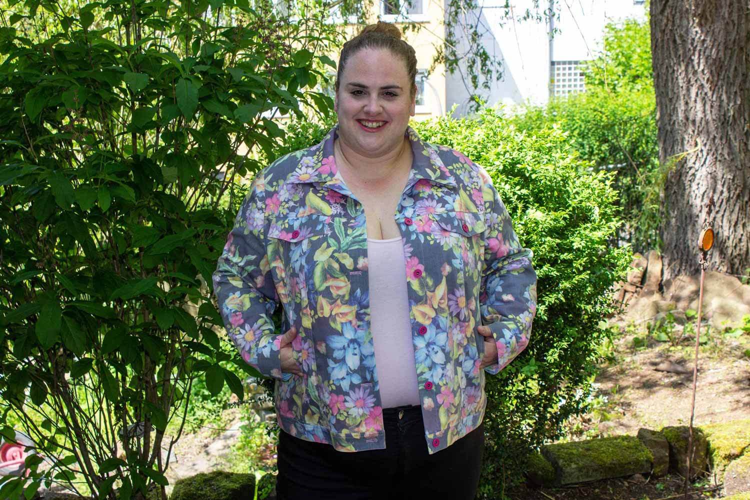 Schnittmuster Jeansjacke „Knopf und Kragen“ Damen Gr. 32 - 62 : - Sewando