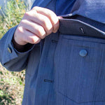 Schnittmuster Jeansjacke „Knopf und Kragen“ Herren Gr. 44 - 64 - Sewando