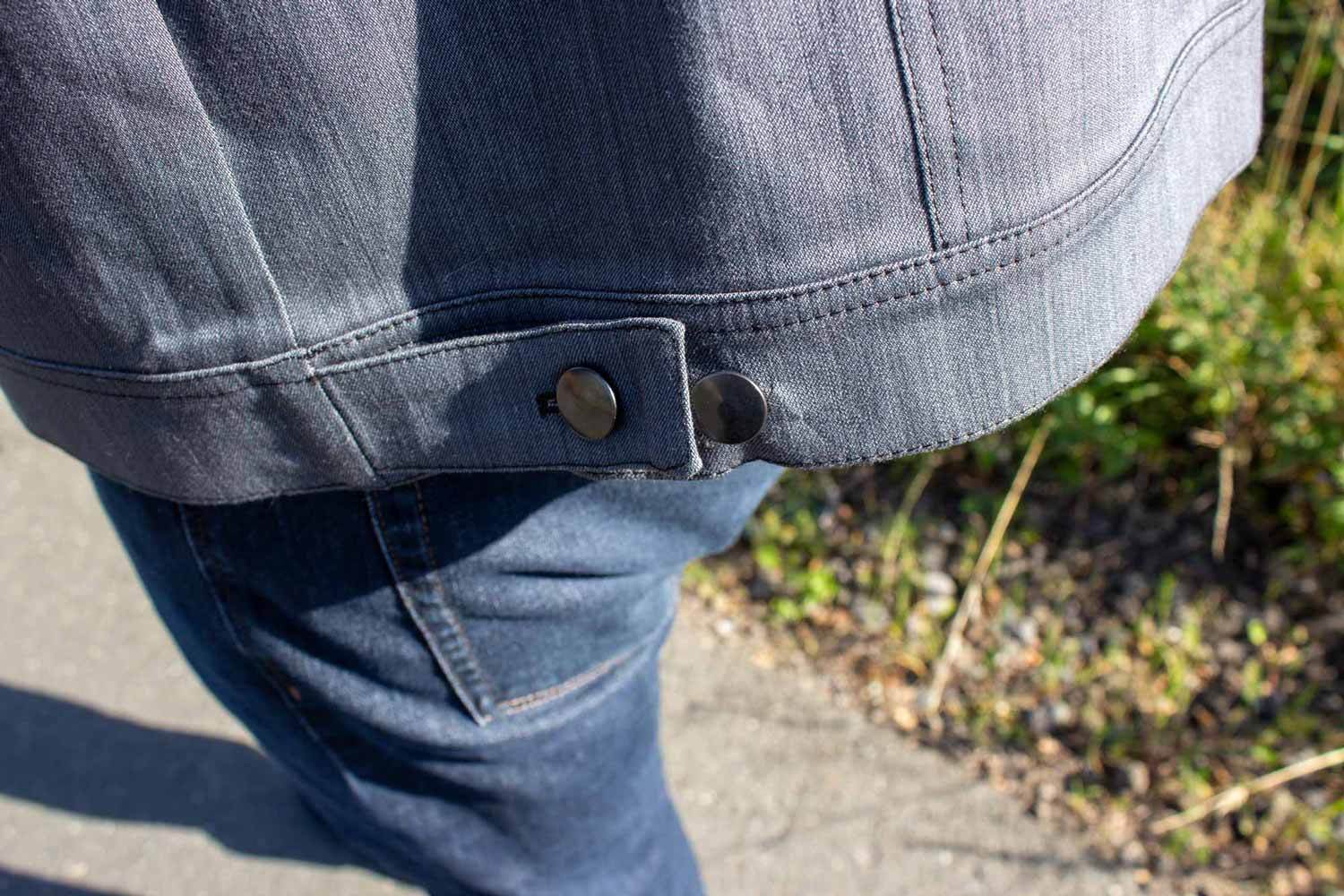 Schnittmuster Jeansjacke „Knopf und Kragen“ Herren Gr. 44 - 64 - Sewando