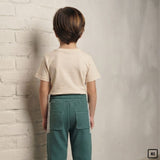 Schnittmuster Kinderhose Kim und Ben, Jogginghose aus Sweat, Gr. 86-170, PDF für A4, A0, US Letter und Beamer