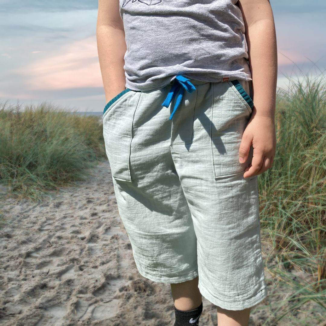 Schnittmuster Kurze Hose Ole + Matilda Gr. 86-140 - Sewando