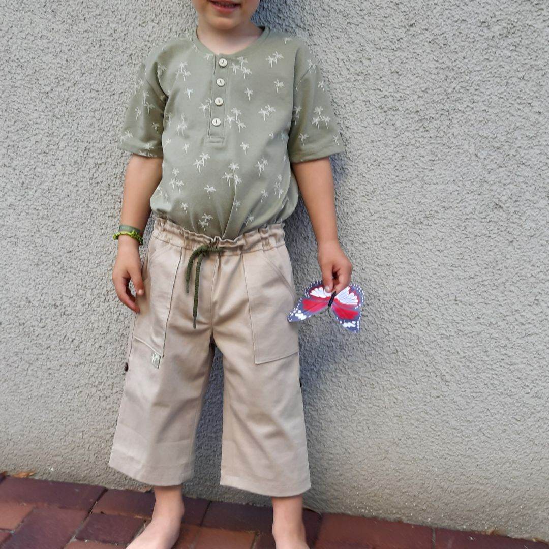 Schnittmuster Kurze Hose Ole + Matilda Gr. 86-140 - Sewando