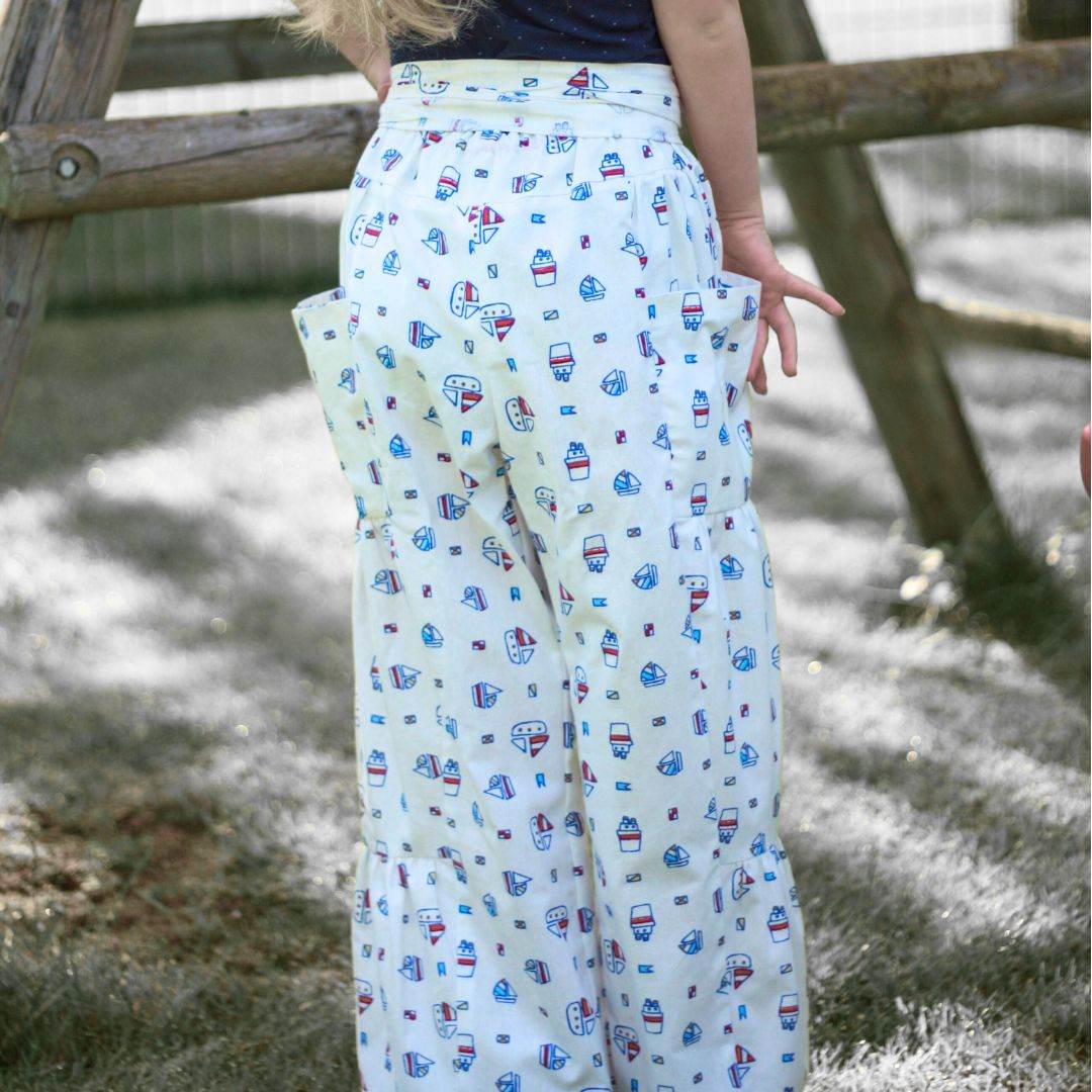 Schnittmuster Kinder Hose Sonja Gr. 80-140 | Musselin - Sewando