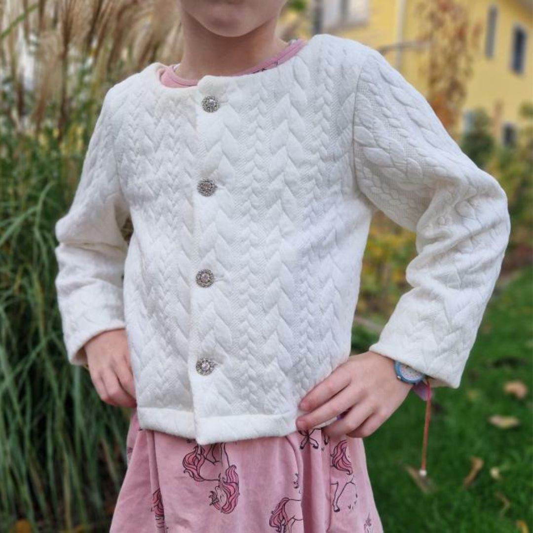 Schnittmuster Kinder Jacke Clara Gr. 80-140 | A4-/A0-Datei - Sewando