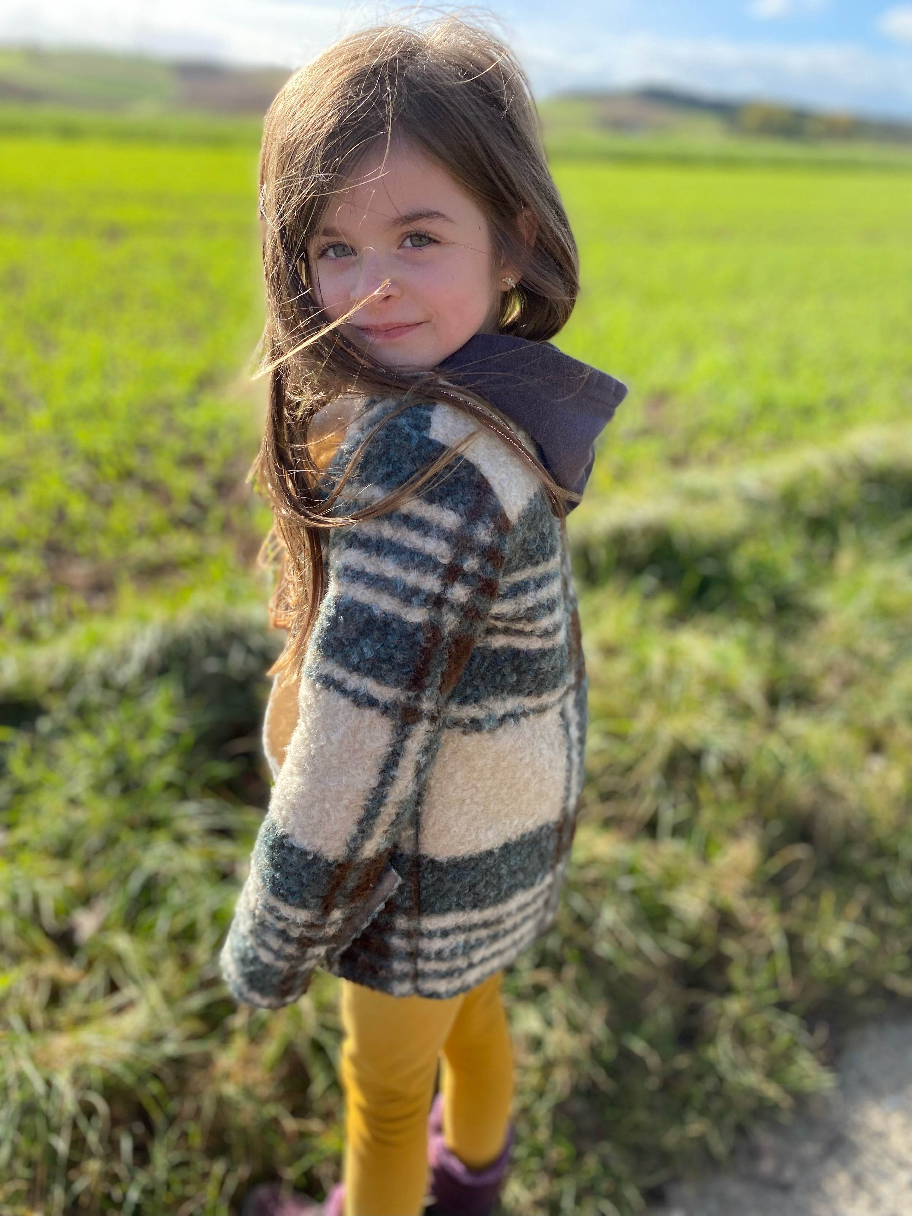 Schnittmuster Kinder Jacke Clara Gr. 80-140 | A4-/A0-Datei - Sewando