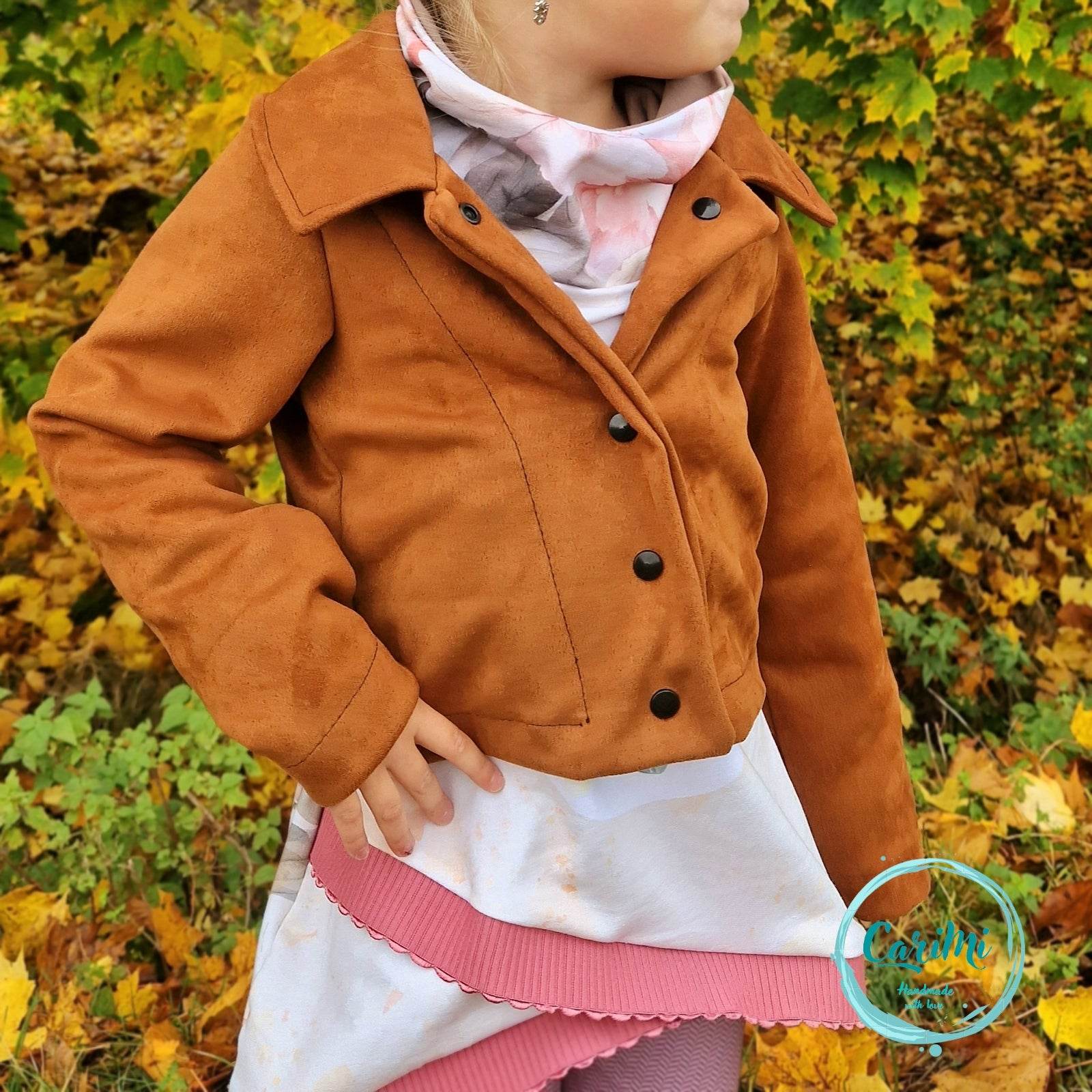 Schnittmuster Kinder Jacke Clara Gr. 80-140 | A4-/A0-Datei - Sewando