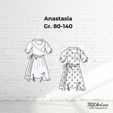 Schnittmuster Kinderkleid Anastasia Gr. 80 -140 Nähanleitung - Sewando