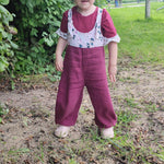Schnittmuster Kinderlatzhose Sveja Gr. 74-104 - Sewando