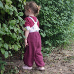 Schnittmuster Kinderlatzhose Sveja Gr. 74-104 - Sewando