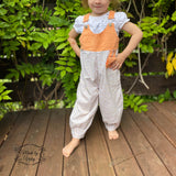 Schnittmuster Kinderlatzhose Sveja Gr. 74-104 - Sewando
