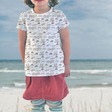 Schnittmuster Kinder Shirt Alina Gr. 80-140 - Sewando