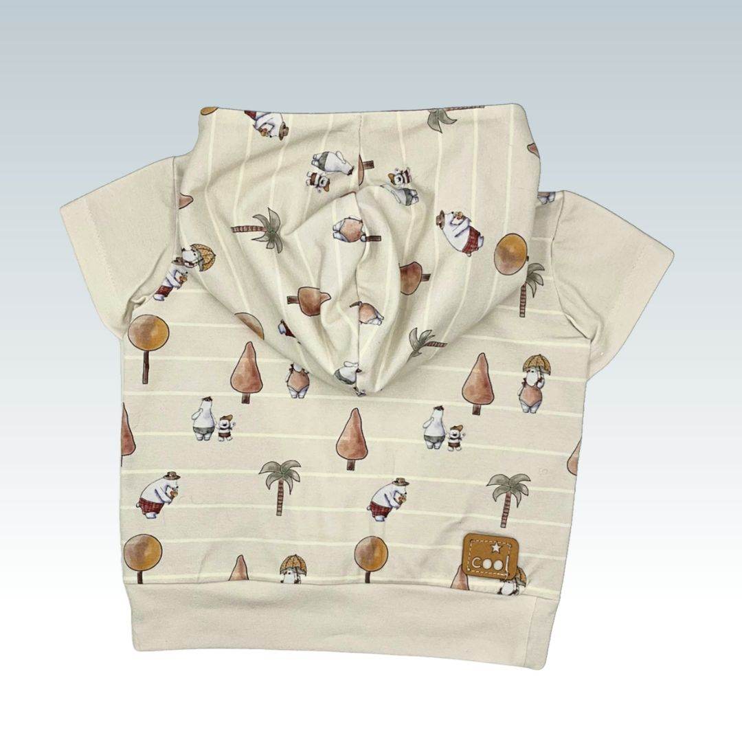 Schnittmuster Kinder Hoodie Ela+Kai Gr. 80-140 - Sewando
