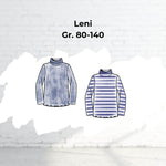 Schnittmuster Kinder Shirt Rollkragen Leni Gr. 80-140 - Sewando