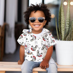 Schnittmuster Kinder Shirt Fabio + Ivy Gr. 80-140 | Cropshirt - Sewando
